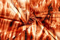 -Tricot stof - tie dye - oranje - 19218-036 - Tricot stof - tie dye - oranje - 19218-036