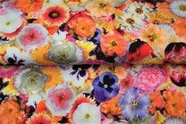 -Tricot stof - digitaal bloemen - multi - 21248 - Tricot stof - digitaal bloemen - multi - 21248