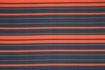 Tricot stof - ribtricot - Fibre Mood - oranje grijs - 411020-10 - Tricot stof - ribtricot - Fibre Mood - oranje grijs - 411020-10