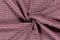 -Viscose stof - fantasie - roze - 19655-012 - Viscose stof - fantasie - roze - 19655-012