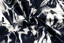 -Viscose stof - abstract - marine - 20152-008 - Viscose stof - abstract - marine - 20152-008