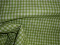 -Katoen stof - Boerenbont ruit (0,4 cm) - appelgroen - 5582-024 - Katoen stof - Boerenbont ruit (0,4 cm) - appelgroen - 5582-024