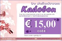 -Kadobon 15 euro - Kadobon 15 euro