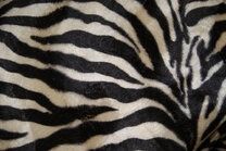 -Polyester stof - Dierenprint zebra - beige/donkerbruin - 4510-52 - Polyester stof - Dierenprint zebra - beige/donkerbruin - 4510-52