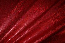 -Paillette stof - rekbaar folie-achtig - rood - 2213-015 - Paillette stof - rekbaar folie-achtig - rood - 2213-015