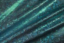 -Paillette stof - rekbaar - folie-achtig - turquoise - 2213-004 - Paillette stof - rekbaar - folie-achtig - turquoise - 2213-004