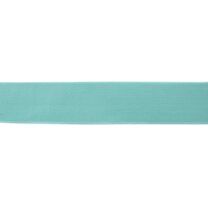 -Elastiek uni donker mint/aqua 40 mm (43554) - Elastiek uni donker mint/aqua 40 mm (43554)