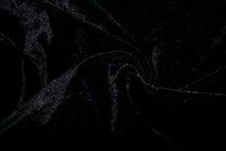 -Polyester stof - Fluweel rekbaar - zwart - 3348-069 - Polyester stof - Fluweel rekbaar - zwart - 3348-069