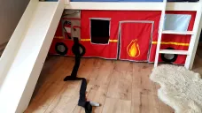 Brandweertent voor onder halfhoogslaper