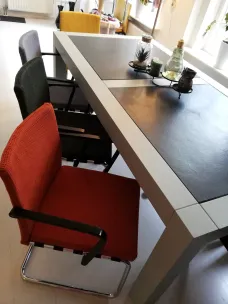 Kussenhoezen voor mijn tweedehands stoelen!