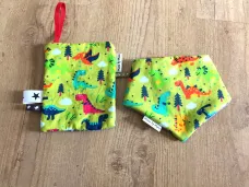 Knuffel/speendoekje en kwijlslab