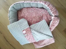 Boxkleed, babynestje, deken.