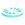 Biasband licht turquoise (969) - Biasband licht turquoise (969)