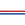 Vlaggenband rood/wit/blauw 25mm 6511-25 - Vlaggenband rood/wit/blauw 25mm 6511-25
