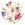 Knoop Parelmoer Print Bloemetjes 2596-40-6 - Knoop Parelmoer Print Bloemetjes 2596-40-6
