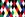 Texture stof - ruiten - wit/multi - 20801-050 - Texture stof - ruiten - wit/multi - 20801-050