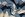 Bont stof - teddy - ecru blauw - 416067-11 - Bont stof - teddy - ecru blauw - 416067-11