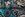 Tricot stof - digitaal abstract - zwart/ blauw - 22032-15 - Tricot stof - digitaal abstract - zwart/ blauw - 22032-15