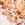 Viscose stof - bloemen - oranje - 20642-580 - Viscose stof - bloemen - oranje - 20642-580