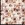 Viscose stof - lurex - jacquard - bloemen - bruin - 20916-100 - Viscose stof - lurex - jacquard - bloemen - bruin - 20916-100