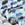 Katoen stof - abstract - blauw multi - 21103-650 - Katoen stof - abstract - blauw multi - 21103-650