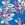 Tricot stof - bloemen - blauw - 21116-005 - Tricot stof - bloemen - blauw - 21116-005