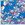 Tricot stof - bloemen - blauw - 21116-005 - Tricot stof - bloemen - blauw - 21116-005