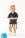 Mousseline stof - strepen - brique - 27/25327-056 - Mousseline stof - strepen - brique - 27/25327-056