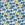 Mousseline stof - palmbomen - kobaltblauw-gebroken wit - 25377-051 - Mousseline stof - palmbomen - kobaltblauw-gebroken wit - 25377-051
