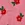 Teddy stof - jacquard - bloemetjes - roze - 8034-001 - Teddy stof - jacquard - bloemetjes - roze - 8034-001