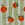 Katoen met coating - sinaasappels & strepen - groen - 7050-016 - Katoen met coating - sinaasappels & strepen - groen - 7050-016