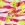 Tricot stof - French Terry - strepen & bloemetjes - neon geel - K20143-170 - Tricot stof - French Terry - strepen & bloemetjes - neon geel - K20143-170