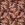 Viscose stof - mix - bladeren - terra - 23039-445 - Viscose stof - mix - bladeren - terra - 23039-445
