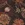 Viscose stof - mix - bloemen - bruin - 23040-100 - Viscose stof - mix - bloemen - bruin - 23040-100