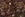 Viscose stof - mix - bloemen - bruin - 23040-100 - Viscose stof - mix - bloemen - bruin - 23040-100