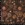 Viscose stof - mix - bloemen - bruin - 23040-100 - Viscose stof - mix - bloemen - bruin - 23040-100