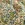 Polyester stof - jacquard - bloemetjes - beige multi - 33/26077-052 - Polyester stof - jacquard - bloemetjes - beige multi - 33/26077-052