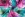 Viscose stof - lenzing ecovero - bloemen - turquoise - 2161-001 - Viscose stof - lenzing ecovero - bloemen - turquoise - 2161-001