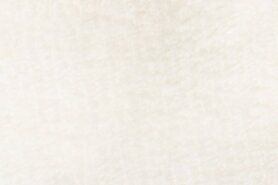 Badjas stoffen - Fleece stof - ultra soft - off-white - 5358-051