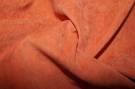 Oranje stoffen - Polyester stof - Cupro - terra - 0797-445