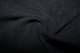 Cupro stoffen - Polyester stof - Cupro - zwart - 0797-999