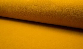 Fleece stoffen - Fleece stof - katoen - geel - 0233-035
