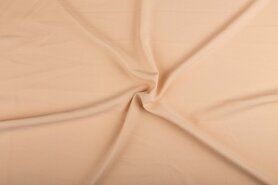Zalmroze stoffen - Polyester stof - Crepe Georgette - zalm - 3956-012