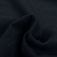 Katoen met elastan stoffen - Ribcord stof - stretch - donkerblauw - 0340-600