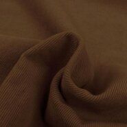 Bruine stoffen - Ribcord stof - stretch - bruin - 0340-098