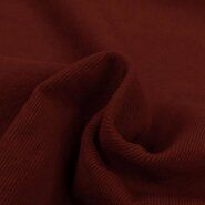 Oranje stoffen - Ribcord stof - stretch - terra/roest - 0340-455