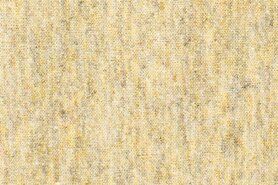 Gemeleerde stoffen - Tricot stof - French Terry gemeleerd - beige - 3430-052