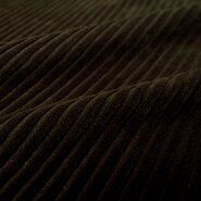 KnipIdee stoffen - Tricot stof - Corduroy - donkerbruin - 0729-100