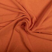 Oranje stoffen - Tricot stof - Pure Bamboo koraal - oranje - 0781-456