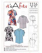  Diverse (hobby) patroonboeken - It's a fits 1116 oversized blouses